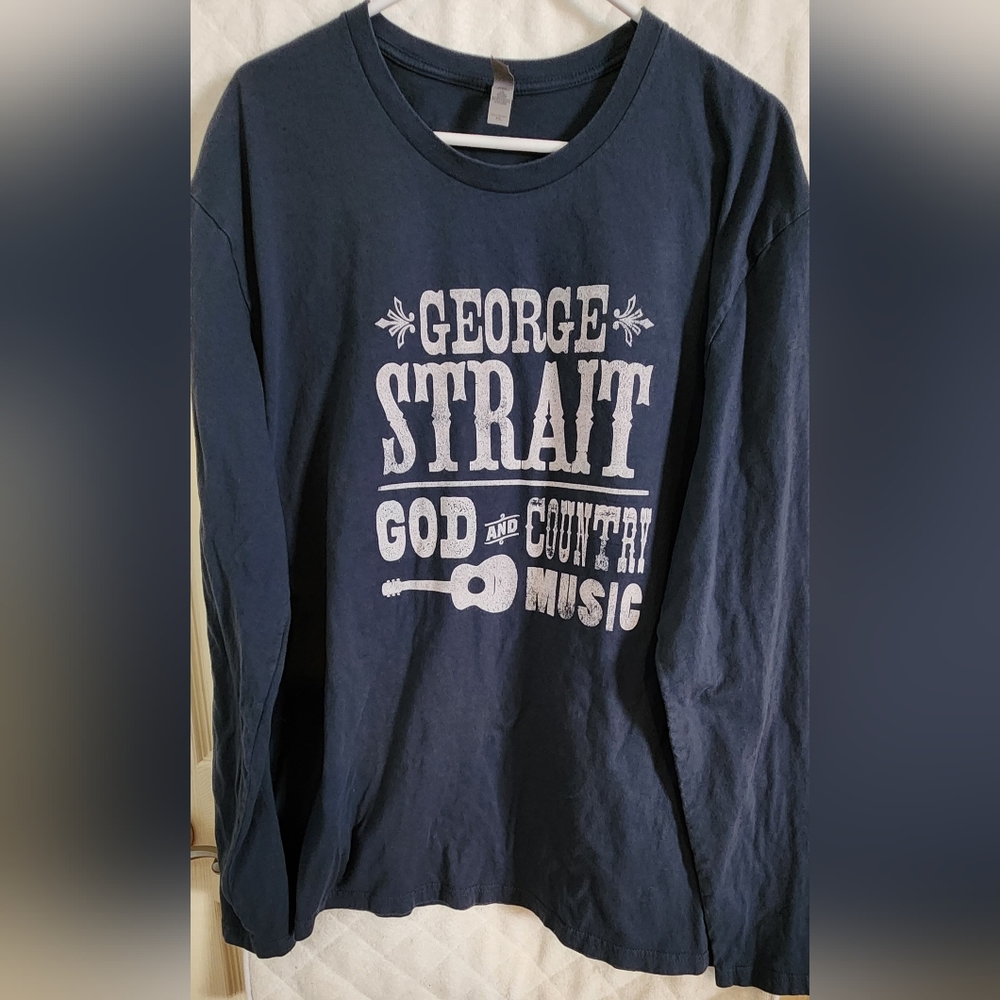 Men's George Strait Long sleeve shirt size XXL.